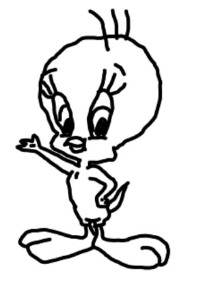 A poorly drawn Bugs, by yours truly